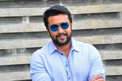 Surya Interview Stills For The Movie Gang